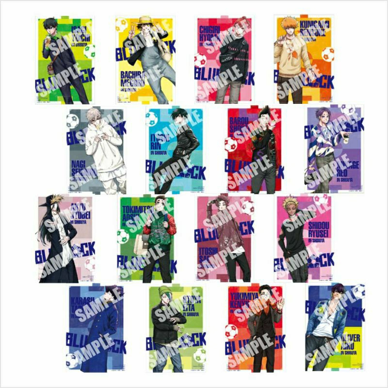 Postcard Shibuya Blue Lock