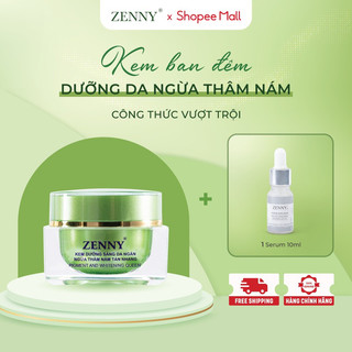 Kem Dưỡng Da Ban Đêm ZENNY COSMETIC, Dưỡng Da Ngừa Thâm Nám, Tàn Nhang, Mụn