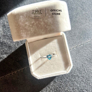 Promis Ring - Nhẫn bạc S925 phối đá thiên nhiên cao cấp