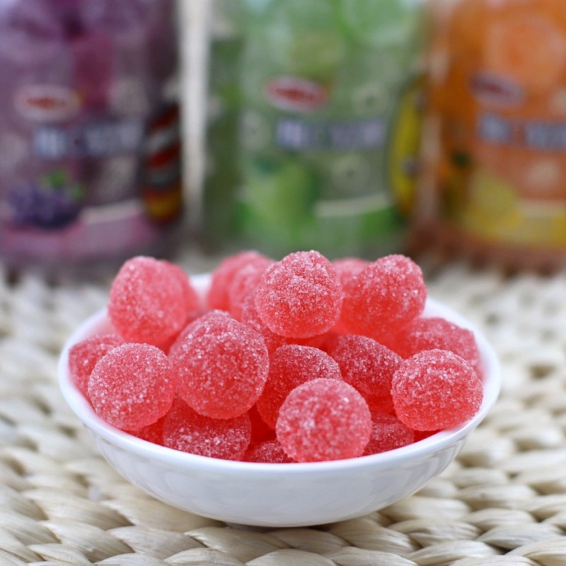 Kẹo dẻo trái cây Cube Candy Gummy Vitamin hũ 68g 🍋🍇