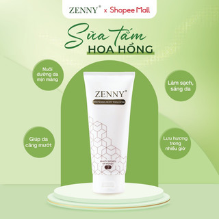 Sữa tắm trắng thiên nhiên ZENNY COSMETIC, giúp da trắng sáng mịn màng, bật tone ngay sau khi thoa