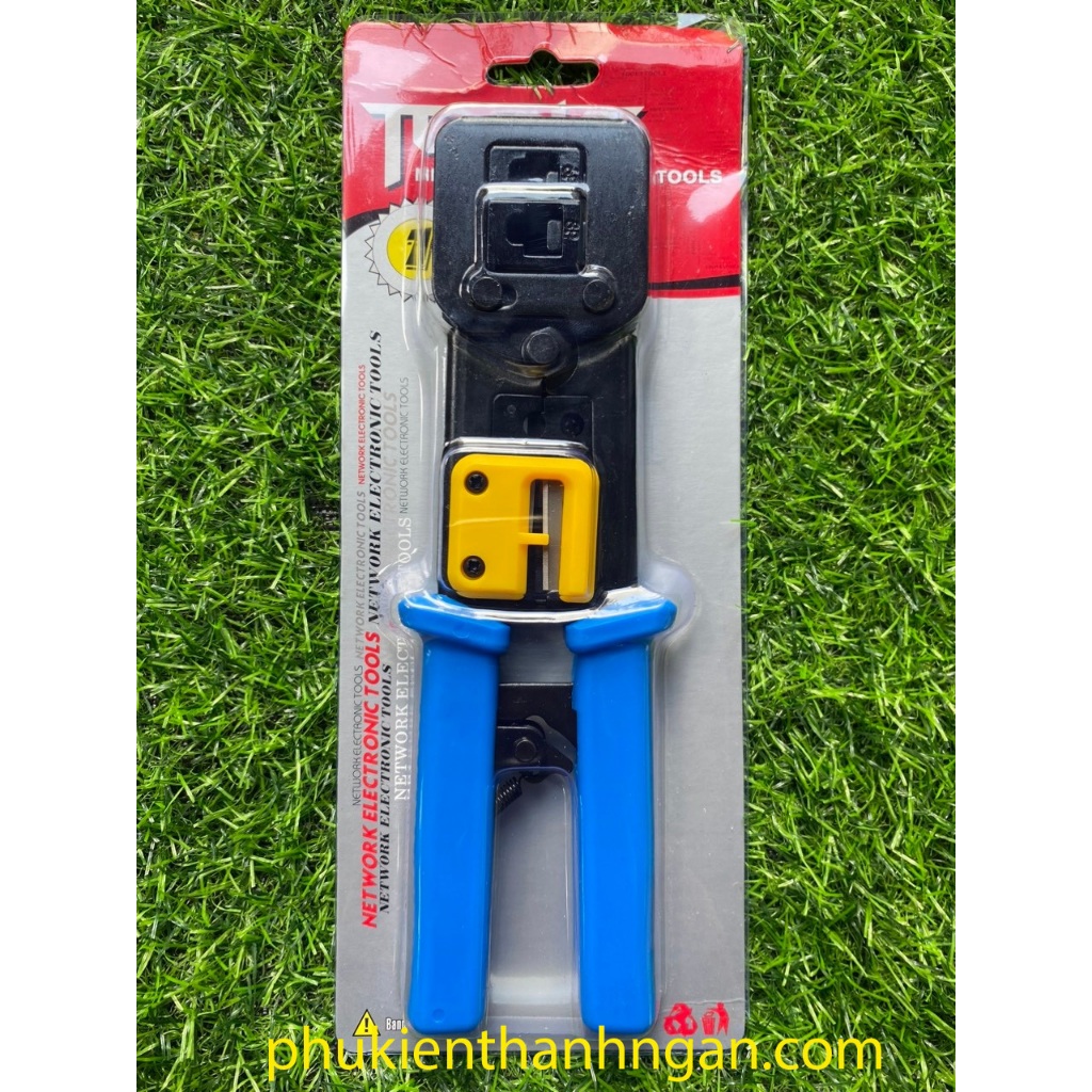 KÌM BẤM MẠNG XUYÊN THẤU CAT5-CAT6 - KIỀM BẤM RJ45 XUYÊN THẤU