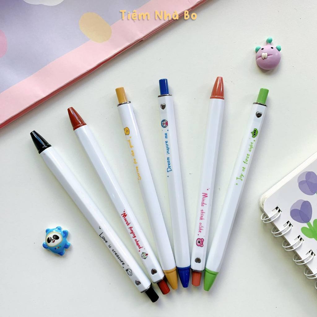 🍄 Bút Mực Đen Sanrino Ngòi 0.5mm 🍄