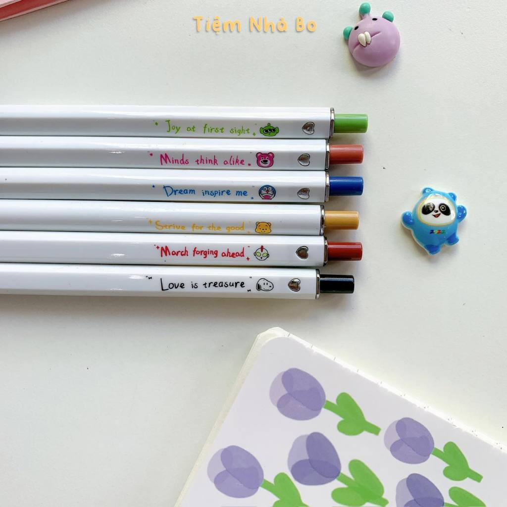 🍄 Bút Mực Đen Sanrino Ngòi 0.5mm 🍄
