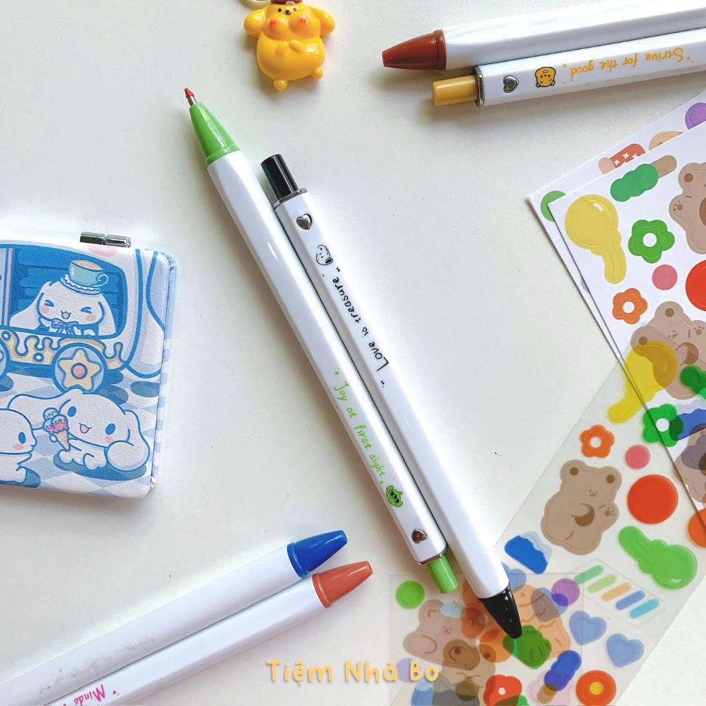 🍄 Bút Mực Đen Sanrino Ngòi 0.5mm 🍄