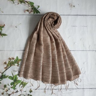 Khăn Quàng Đũi Tơ Tằm thiên nhiên Việt Nam (nhiều màu)