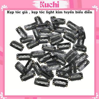 Kẹp tóc giả , kẹp tóc light kim tuyến biểu diễn KUCHI