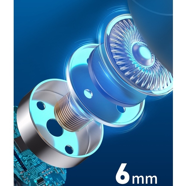 Tai nghe nhét tai bluetooth 5.1 WEKOME TWS V36 kết nối nhanh - kích thước nhỏ gọn