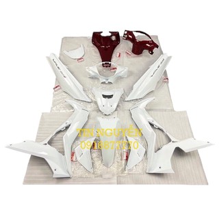 Dàn áo Wave 125i màu trắng chính hãng