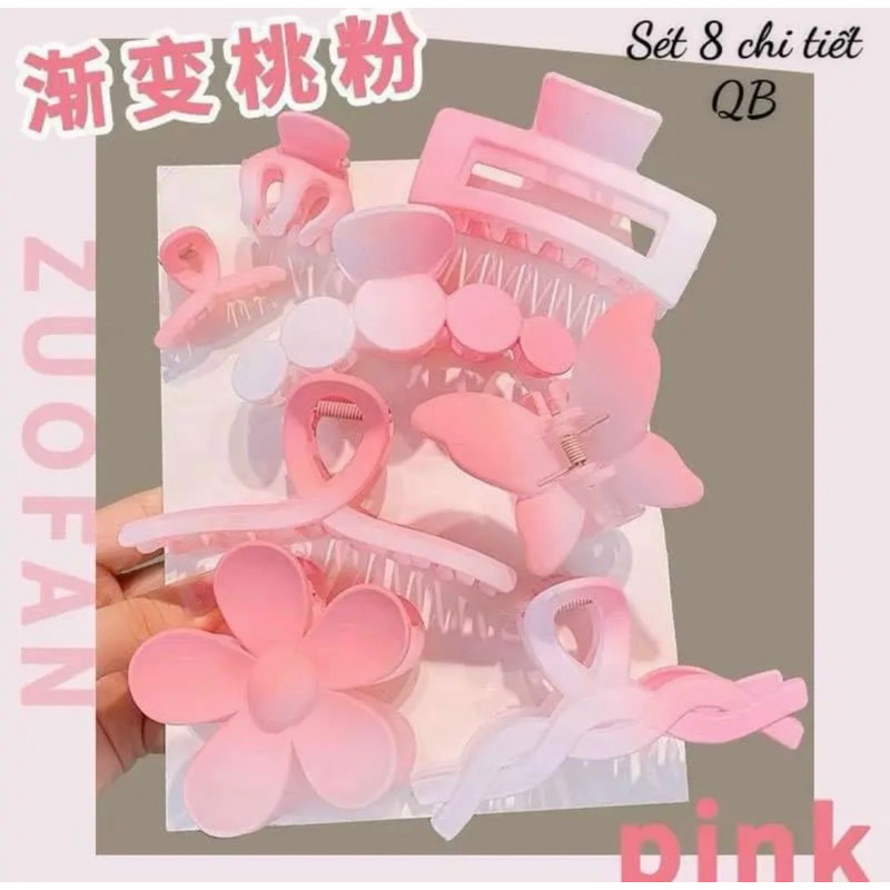 Set kẹp tóc 7/8/35/47/67/80/111 chi tiết phong cách Hàn Quốc siêu xinh - AB01