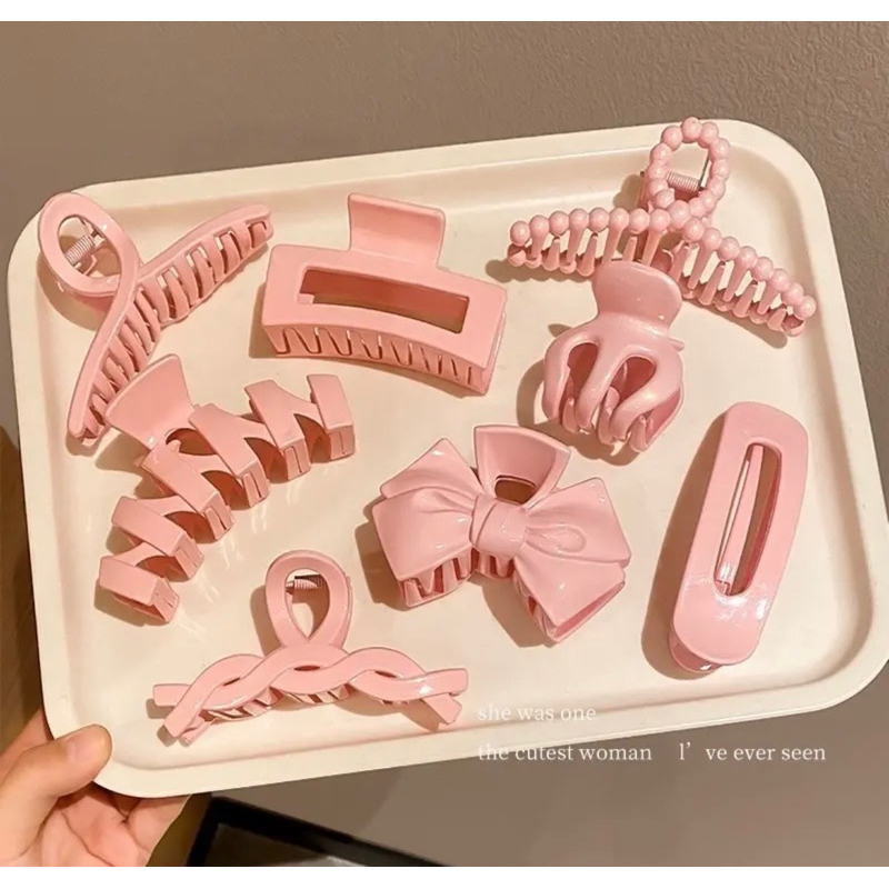 Set kẹp tóc 7/8/35/47/67/80/111 chi tiết phong cách Hàn Quốc siêu xinh - AB01