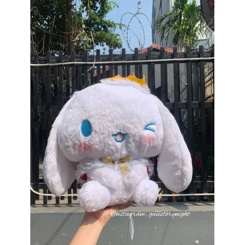 Gấu Bông Chính Hãng Sanrio - Cinnamoroll King Plushtoy