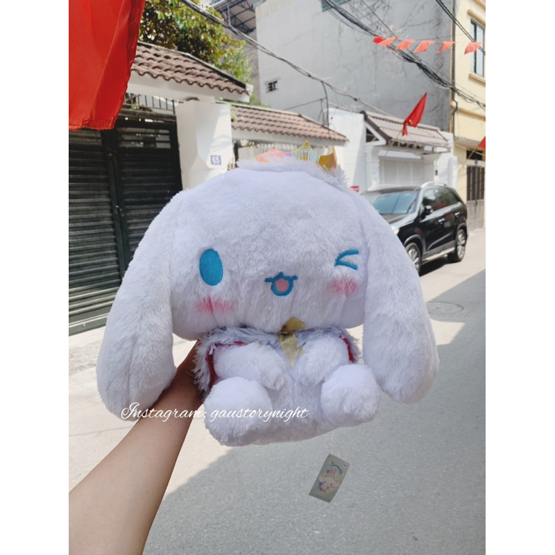 Gấu Bông Chính Hãng Sanrio - Cinnamoroll King Plushtoy