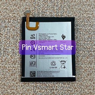 Pin vsmart star model bvsm-320 / dung lương 3050mah
