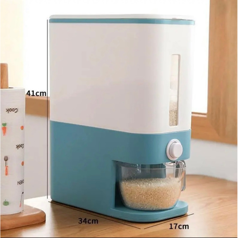 Thùng gạo Hộp Đựng Gạo Chống Ẩm 12KG