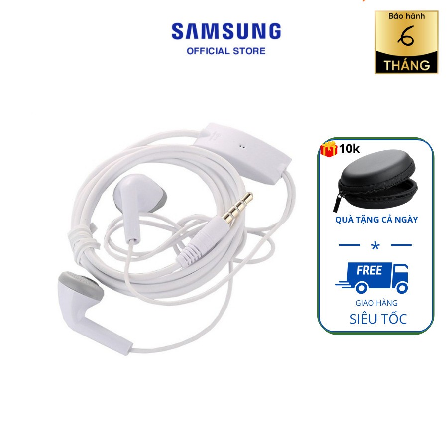 Tai Nghe Samsung a50 Zin có mic dùng cho các máy jack tròn 3.5mm, âm thanh lớn, tai nghe dây có mic PK rooapp