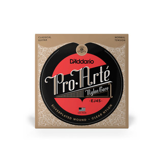 Bộ dây đàn Guitar Classic, Classical - D'Addario EJ45 - Normal Tension, Clear Nylon