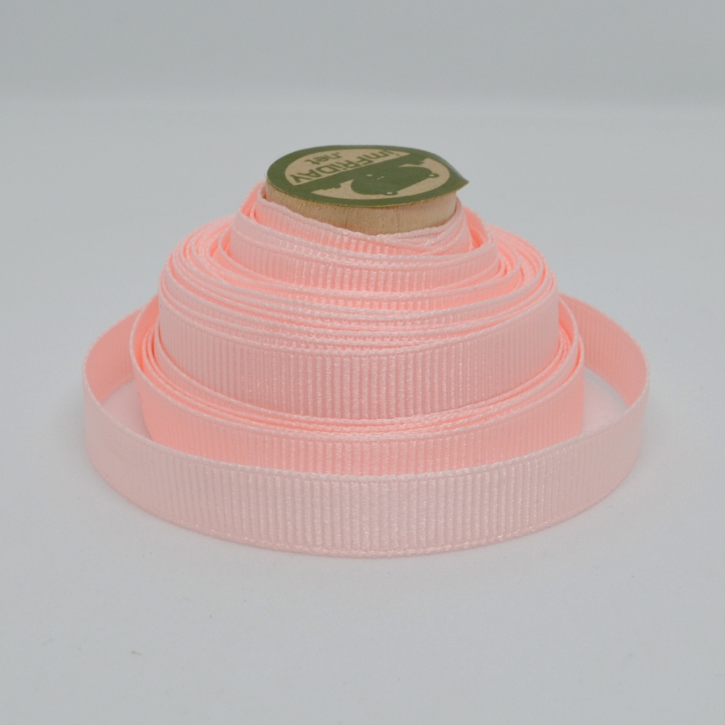 Cuộn 6m ruy băng gân bản rộng 1cm nhiều màu