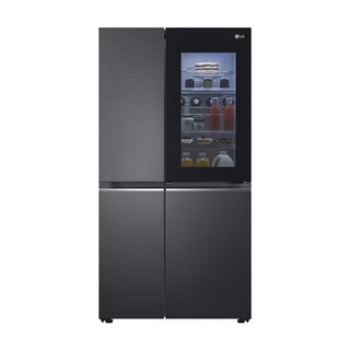 Tủ lạnh lg instaview gr-q257mc 655l màu đen