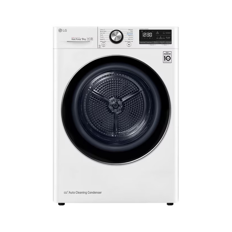Máy Sấy LG DUAL Inverter Heat Pump™ 9kg Màu Trắng DVHP09W