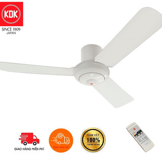 Quạt trần 3 cánh kdk r48sp trắng - hàng chính hãng