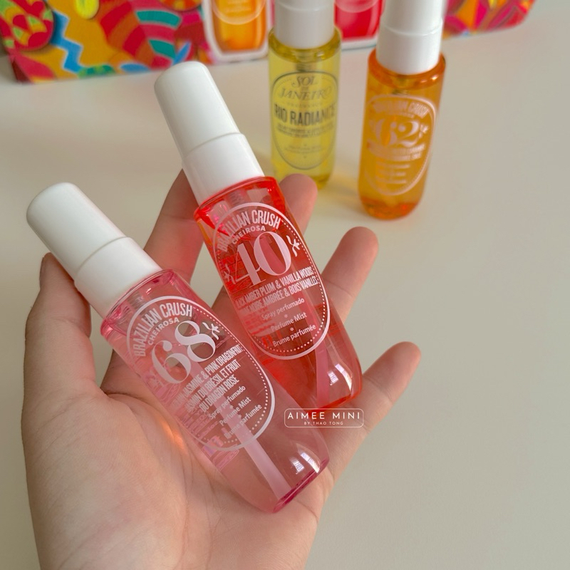 Minisize 30ml | Xịt thơm SOL DE JANEIRO Brazilian Crush Body Fragrance Mist
