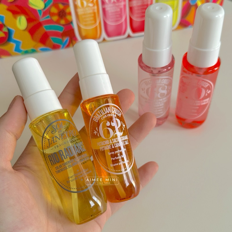 Minisize 30ml | Xịt thơm SOL DE JANEIRO Brazilian Crush Body Fragrance Mist