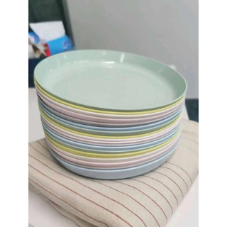 Kalas - bộ đĩa nhựa 6 chiếc tre em ikea