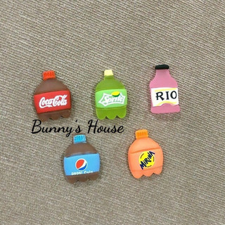 JIBBITZ, STICKER, CHARM CHAI NƯỚC TRANG TRÍ DÉP SỤC (ĐÃ GỒM NÚT GẮN)