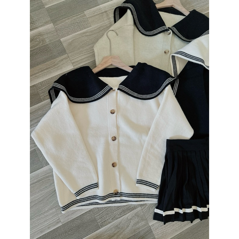 Áo len dạng cardigan siêu xinh