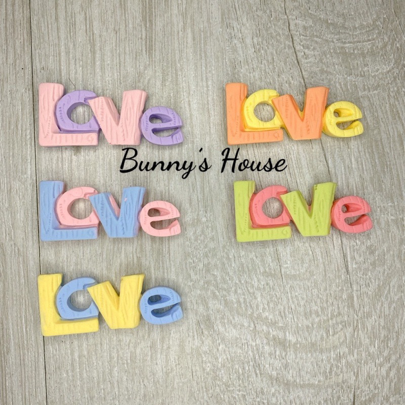 STICKER CHỮ LOVE TRANG TRÍ DÉP SỤC
