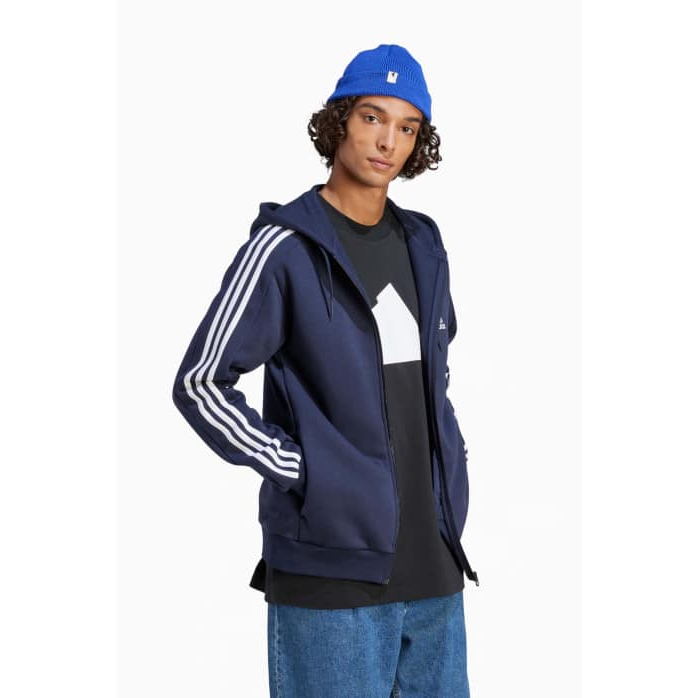 Áo Adidas Essentials Fleece 3-Stripes Full-Zip - Áo Hoodie