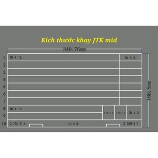 Khay đựng keycap JTK | Hộp đựng keycap JTK | Max box | Mid box | Small box | JTK box