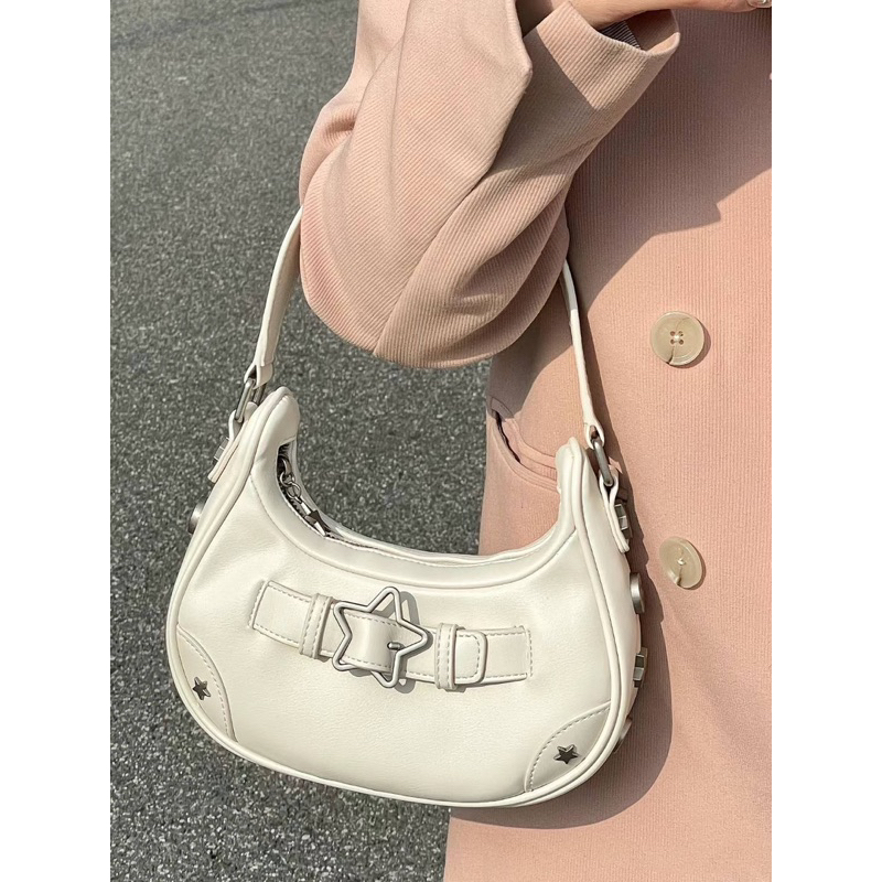 Túi xách nữ Rinni, Túi kẹp nách retro ngôi sao y2k