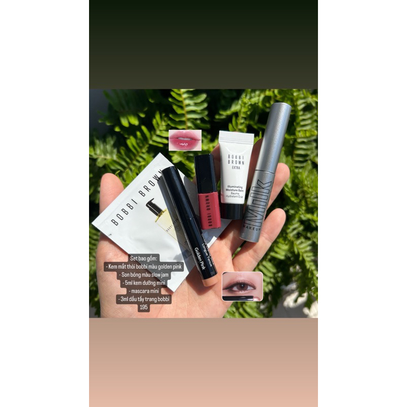 Set mỹ phẩm Bobbi Brown mini