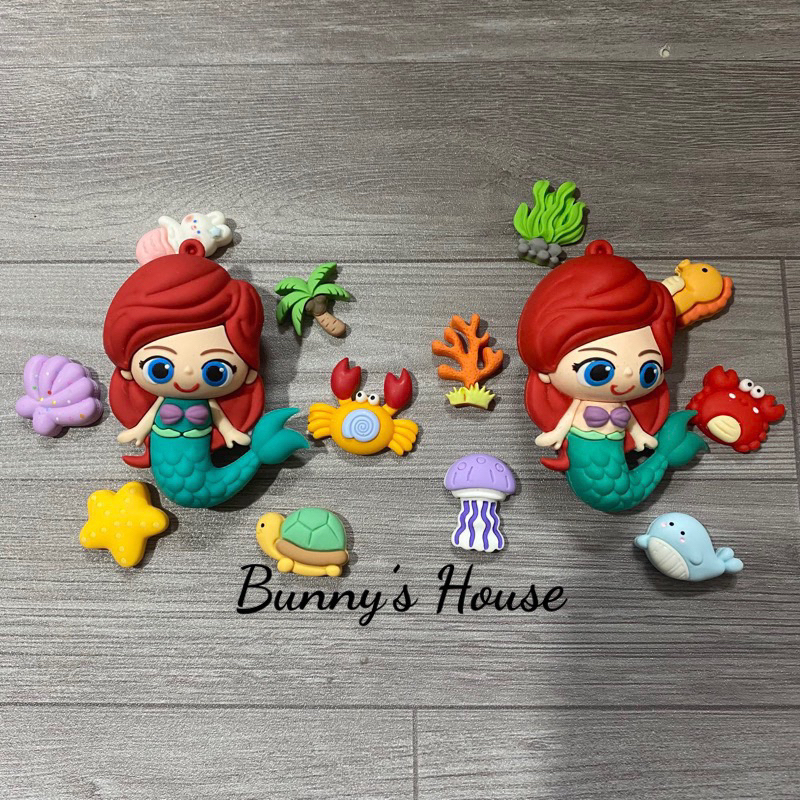 SET CHARM TIÊN CÁ GẮN TRANG TRÍ DÉP SỤC