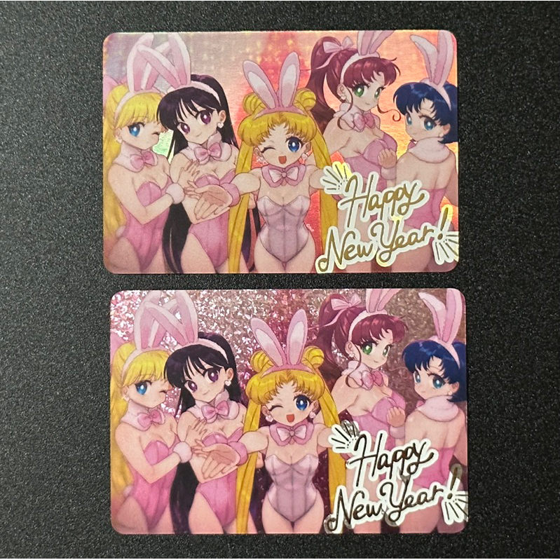 Thẻ Custom nhân vật thủy thủ mặt trăng với hiệu ứng hologram - JX