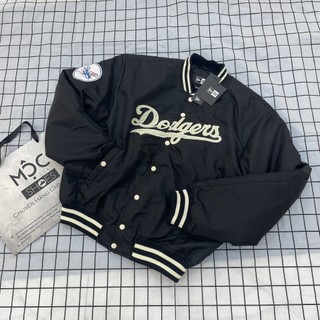 Áo khoác bomber phao new era la dodgers - đen - code: 13781137
