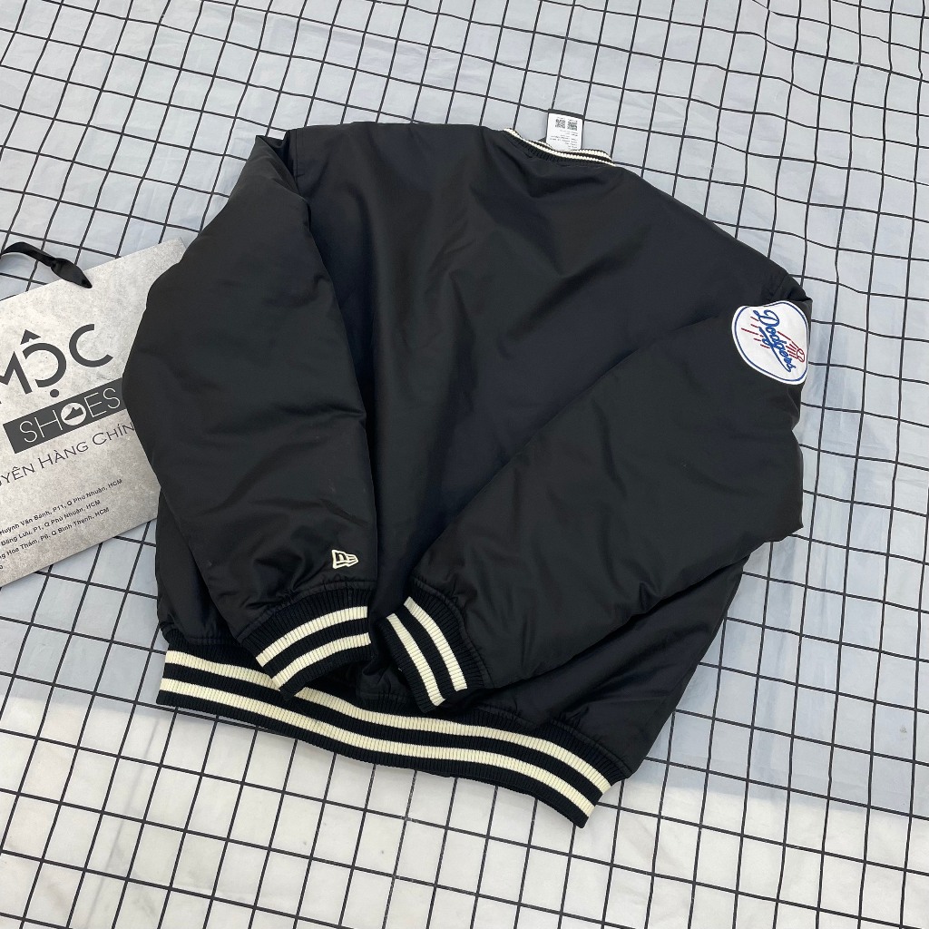 Áo Khoác Bomber Phao New Era La Dodgers - Đen - Code: 13781137