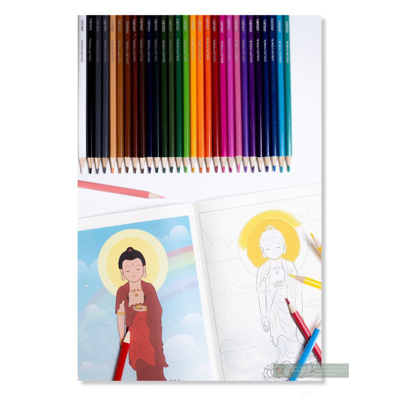 Sách - Tô Màu Hình Phật