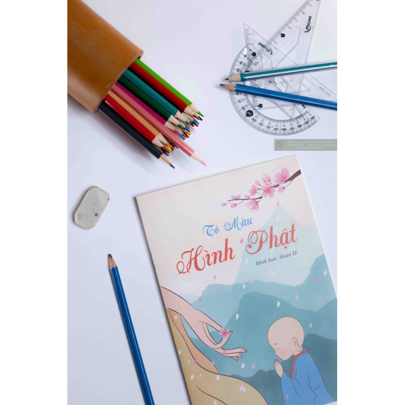 Sách - Tô Màu Hình Phật