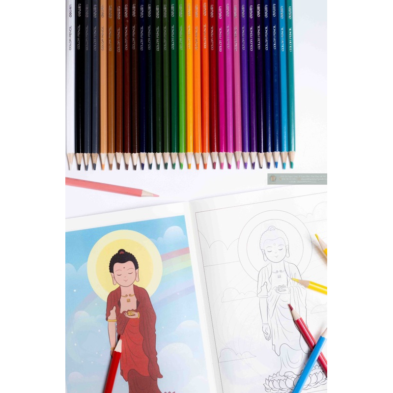 Sách - Tô Màu Hình Phật