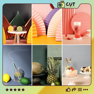 [Phông Nền Chụp Ảnh] Background Giấy Màu Trơn có 2 mặt 57x87cm - Cụt Decor