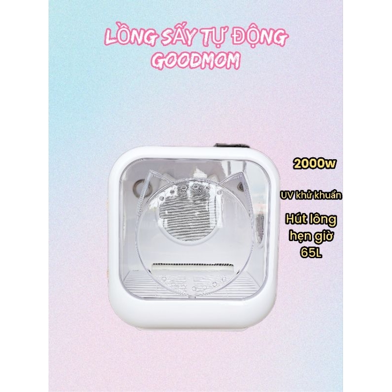 lồng sấy Pecomi -Goodmom Trắng 2000W