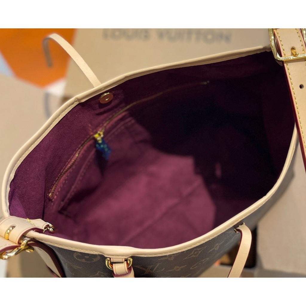 Túi đeo vai công sở nữ kèm ví LV CARRYALL PM SPSL BB fullbox hàng sẵn hoả tốc