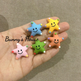 JIBBITZ, STICKER, CHARM NGÔI SAO TRANG TRÍ DÉP SỤC (ĐÃ GỒM NÚT GẮN)