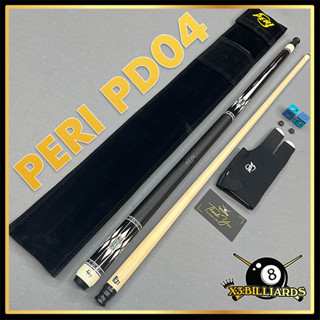 Cơ Lỗ Bida PERI PD 04 Gậy Bi A Pool Ngọn Công Nghệ P20 Giảm Bạt Phíp Juma Siêu Cứng Chuôi Sơn Tay Cầm Bọc Da Bò