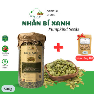 Nhân bí xanh Mây Hạt Sấy nguyên vị Tách vỏ Nhập khẩu Ấn Độ 500g