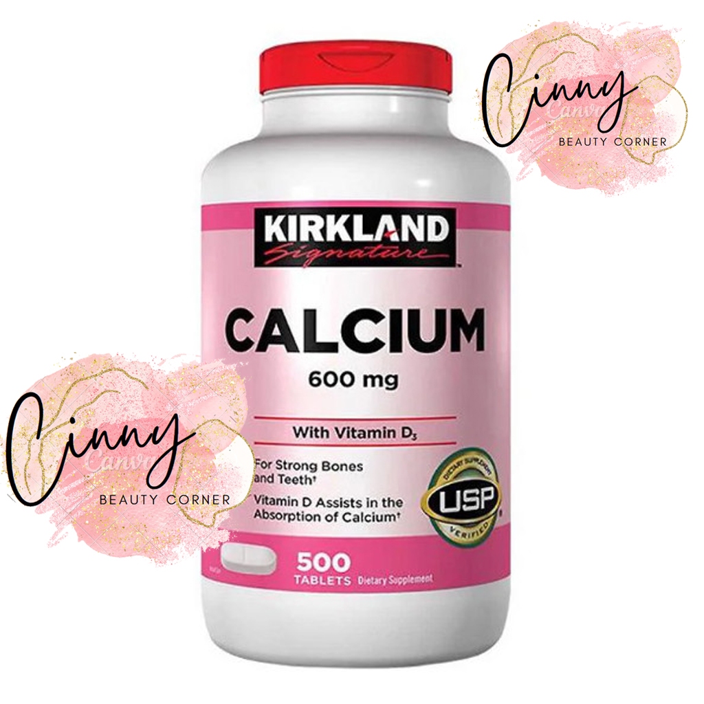 (DATE 2024) Viên Uống Kirkland Signature Calcium Citrate Magnesium And Zinc with Vitamin D3