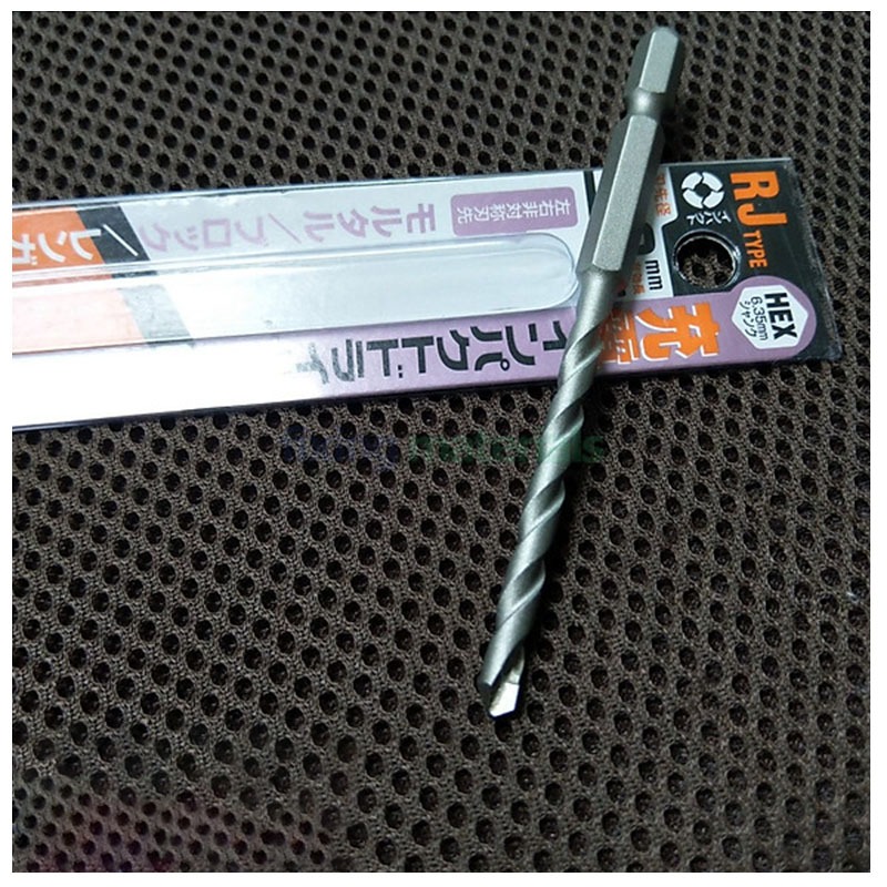 Mũi khoan tường gạch Chuôi lục giác 6.35mm  Unika RJ - Sử dụng cho máy vặn vít